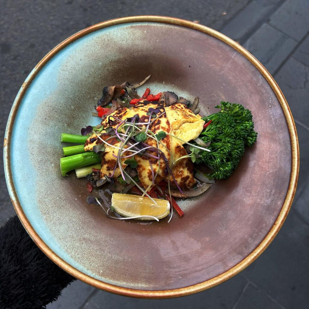 A plate of food with a balanced assortment of nutritious items - Restaurant 1903 Melbourne
